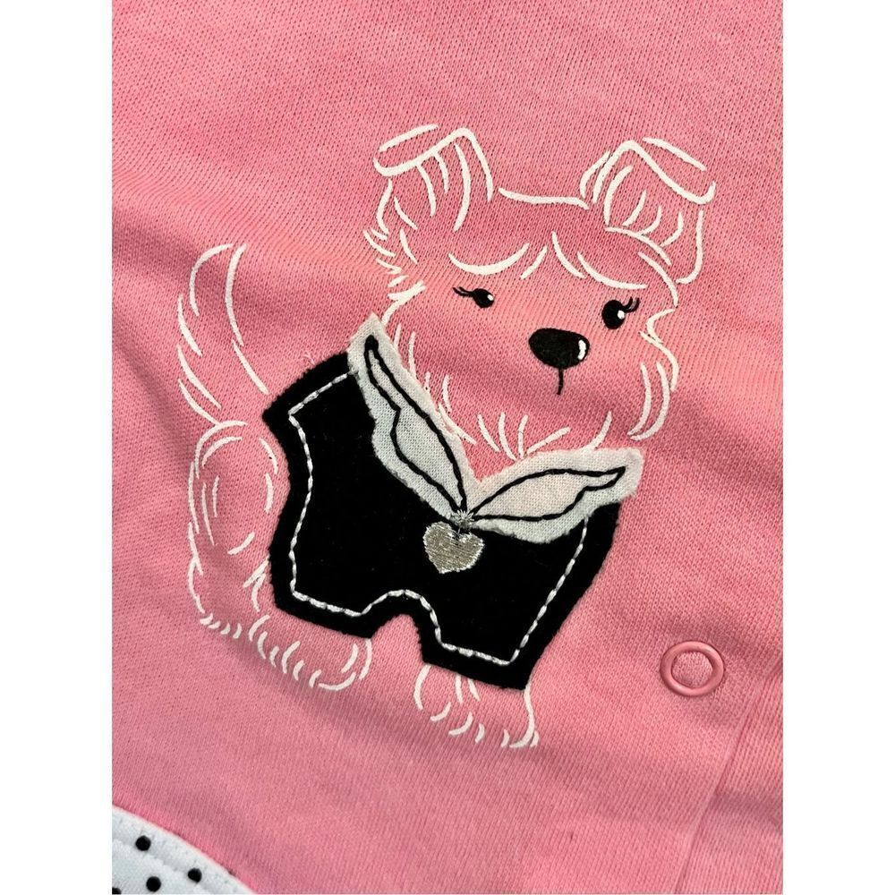 first impressions Little Diva Dog French Creepers NWT Size 3-6 Mos - Picture 4 of 4